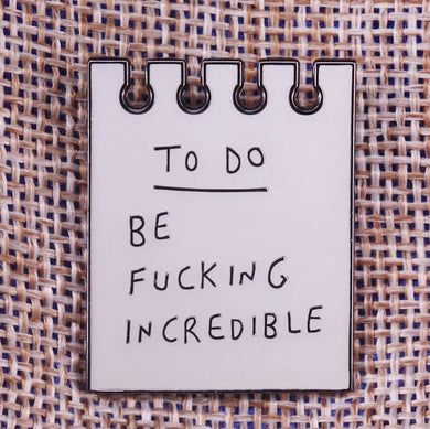 To Do list Pin