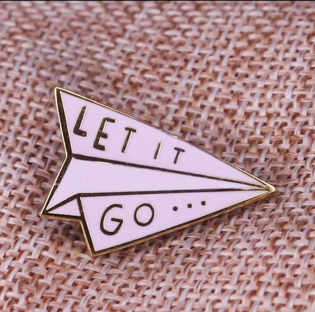 Let It Go Pin